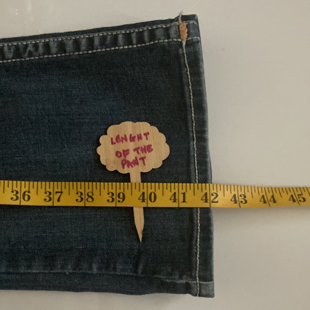 LA Idol USA Jeans size 7 W 30 L 34 (per label) blue denim 97% cotton 3% Elastin - Picture 6 of 15